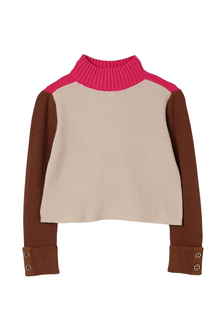 Maglione multicolor per bambina