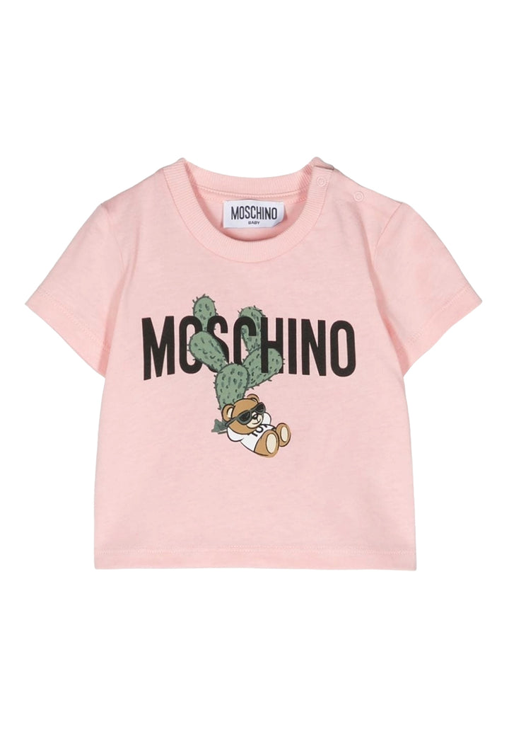 T-shirt rosa per bambina