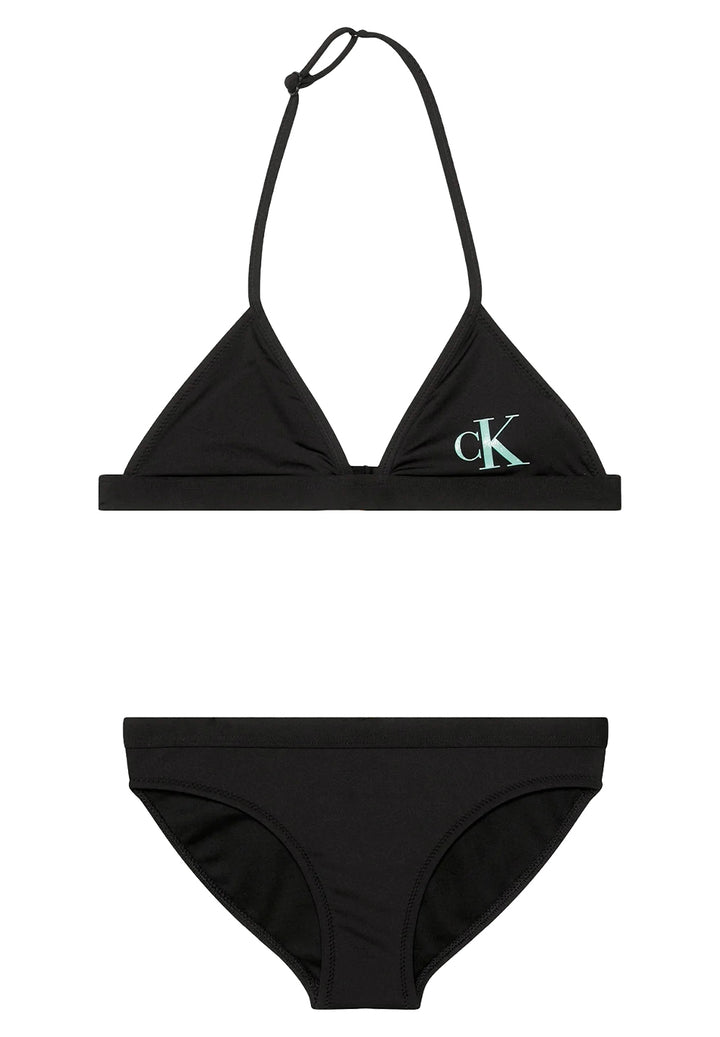 Costume bikini nero per bambina
