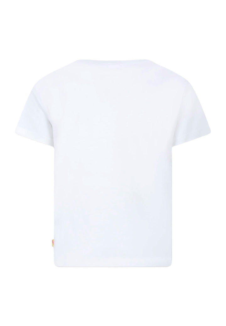 T-shirt bianca per bambina