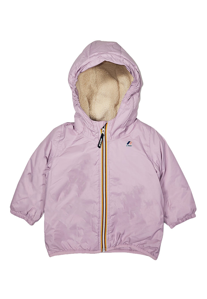 Lila Jacke für Babymädchen