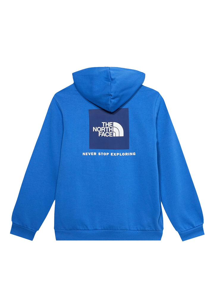 Felpa cappuccio blu royal per bambino