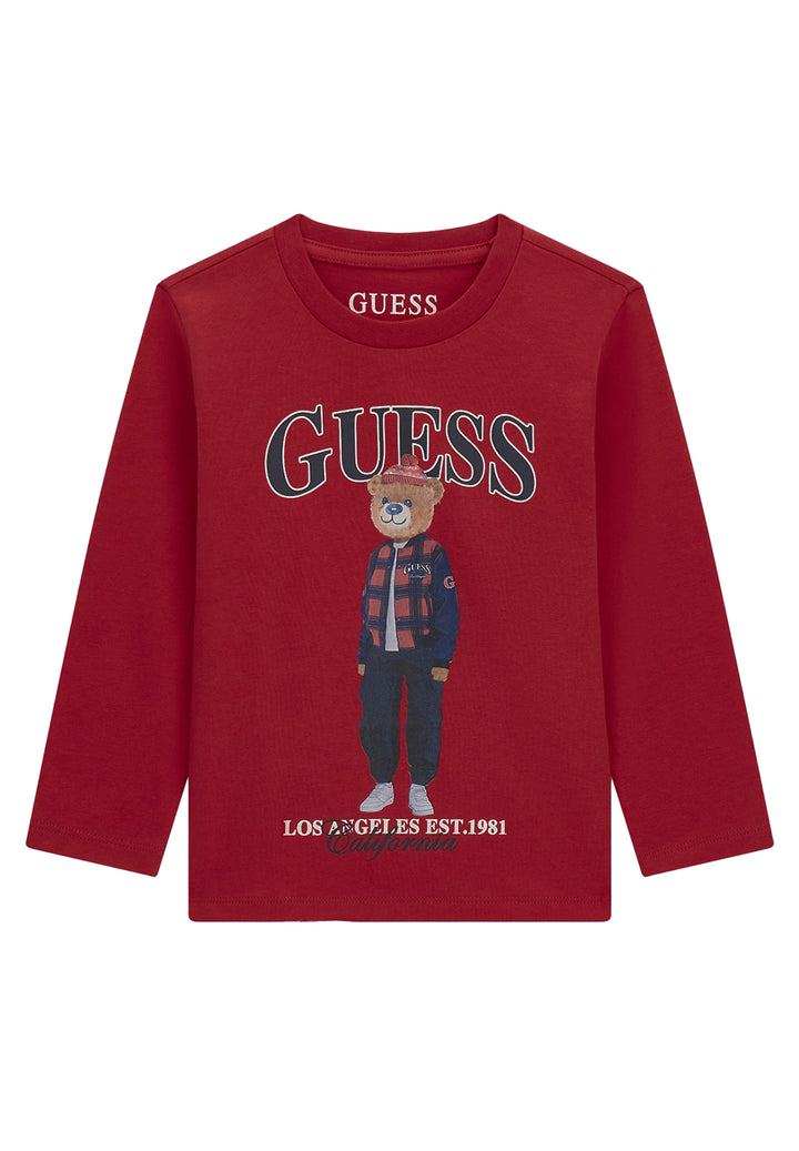 T-shirt rossa per bambino