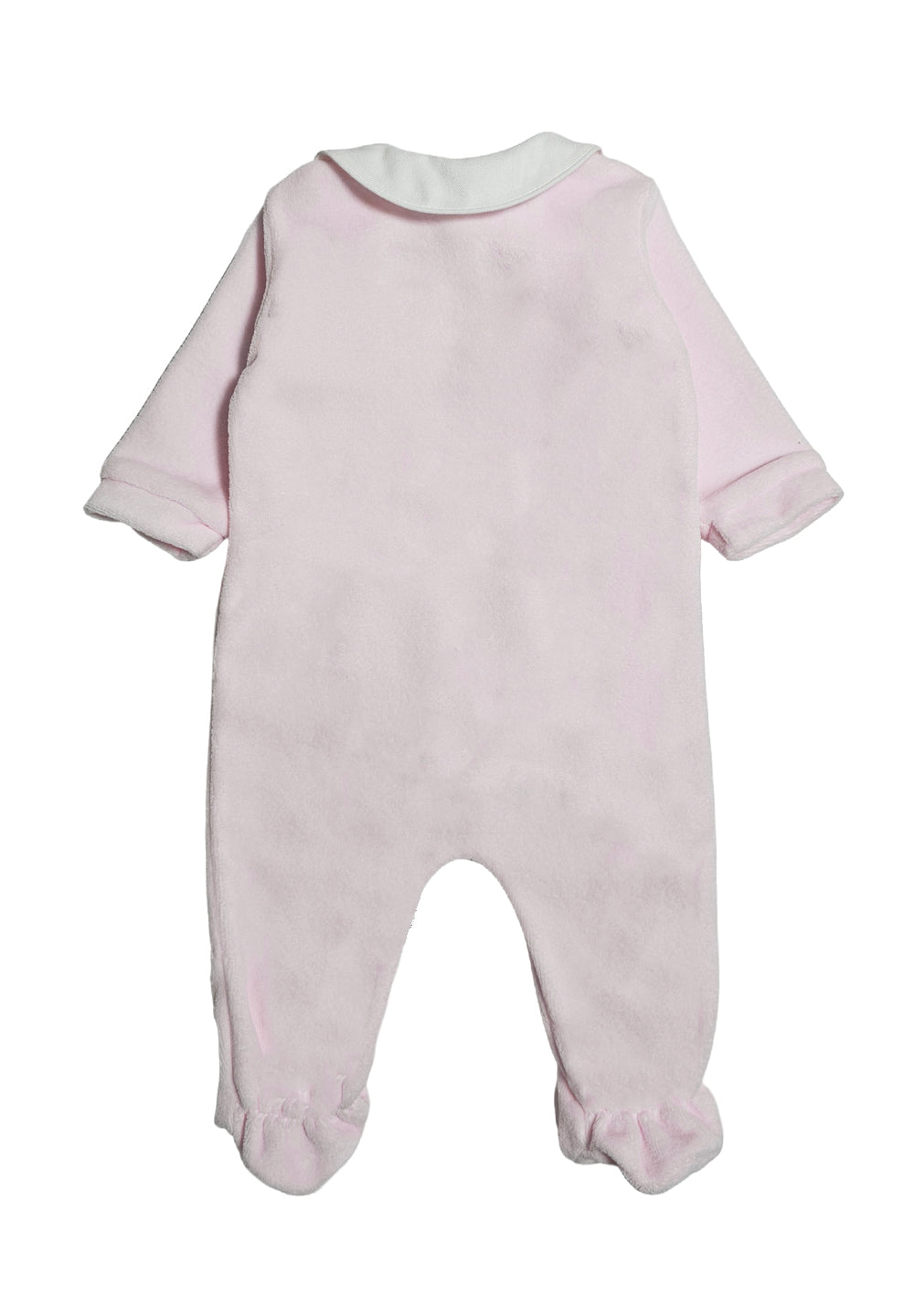 Tutina ciniglia rosa per neonata