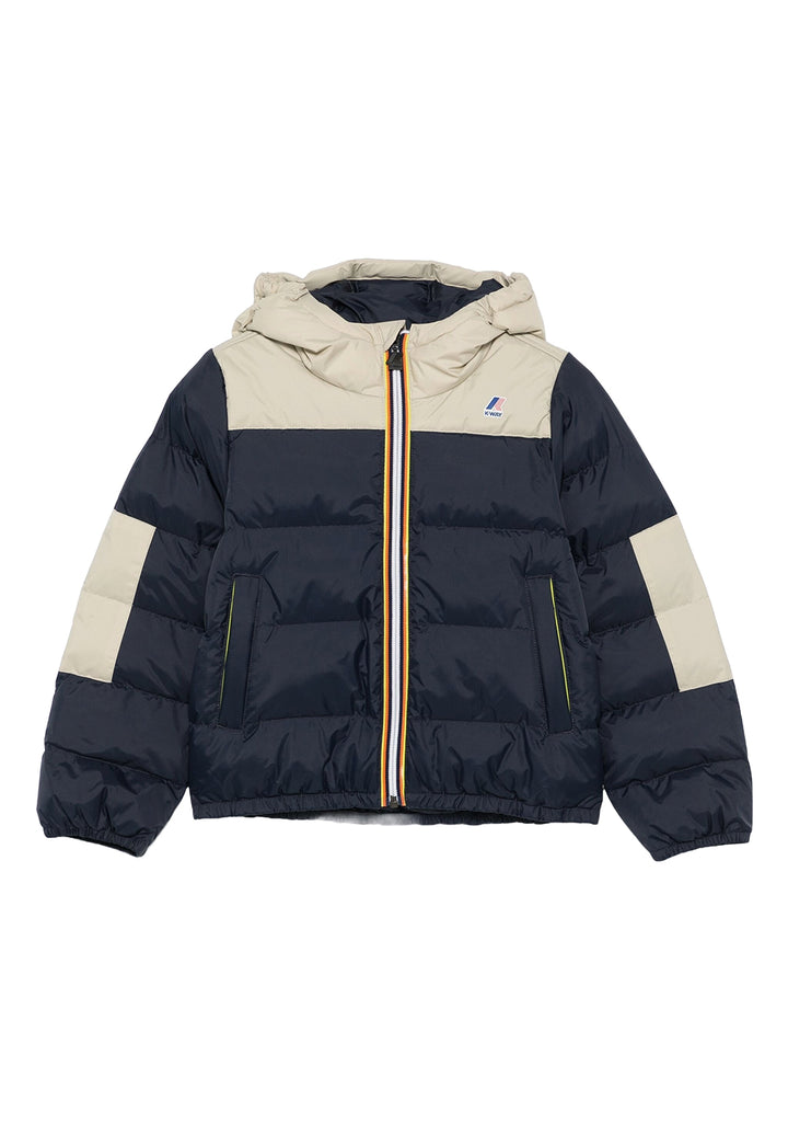 Blue-beige jacket for children