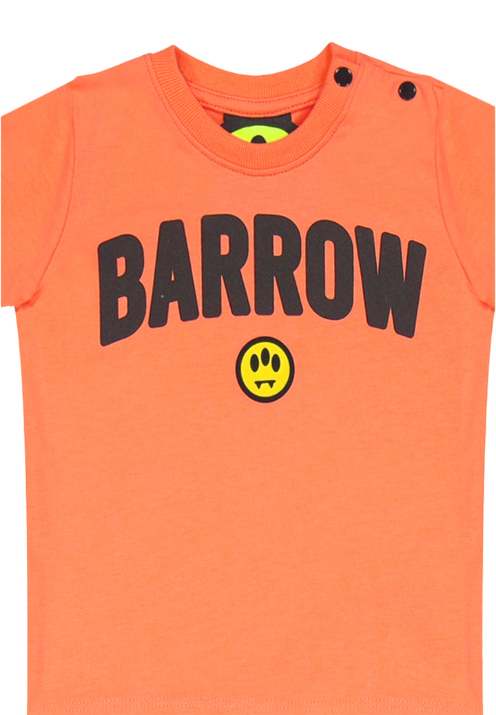 Completo arancione per neonata