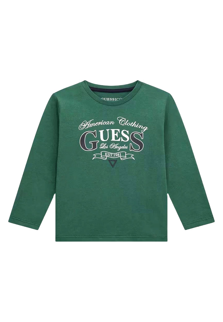 T-shirt verde per bambino