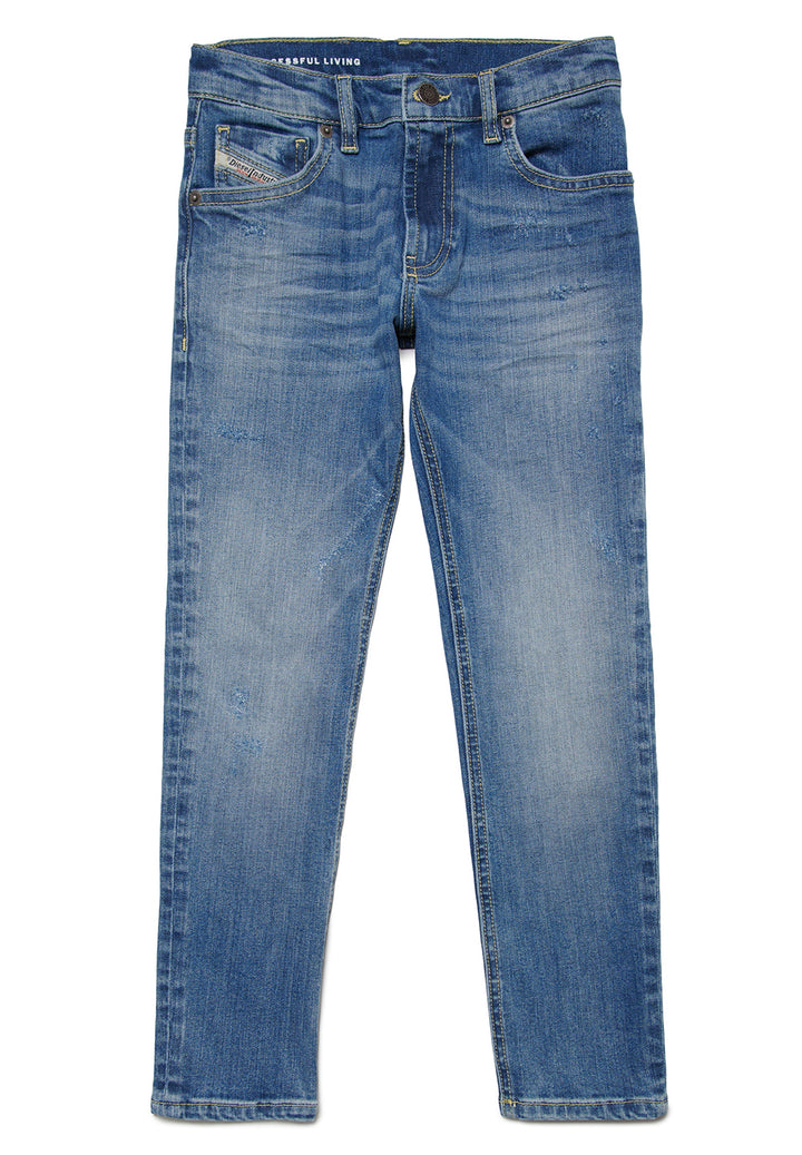 Jeans blu denim per bambino