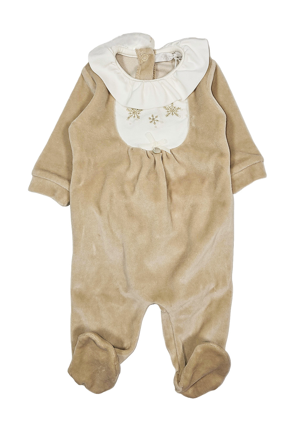 Tutina beige per neonato