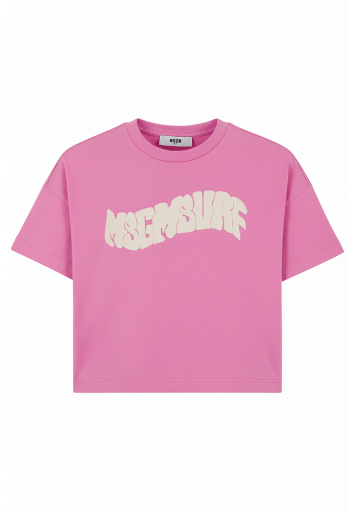 T-shirt rosa per bambina