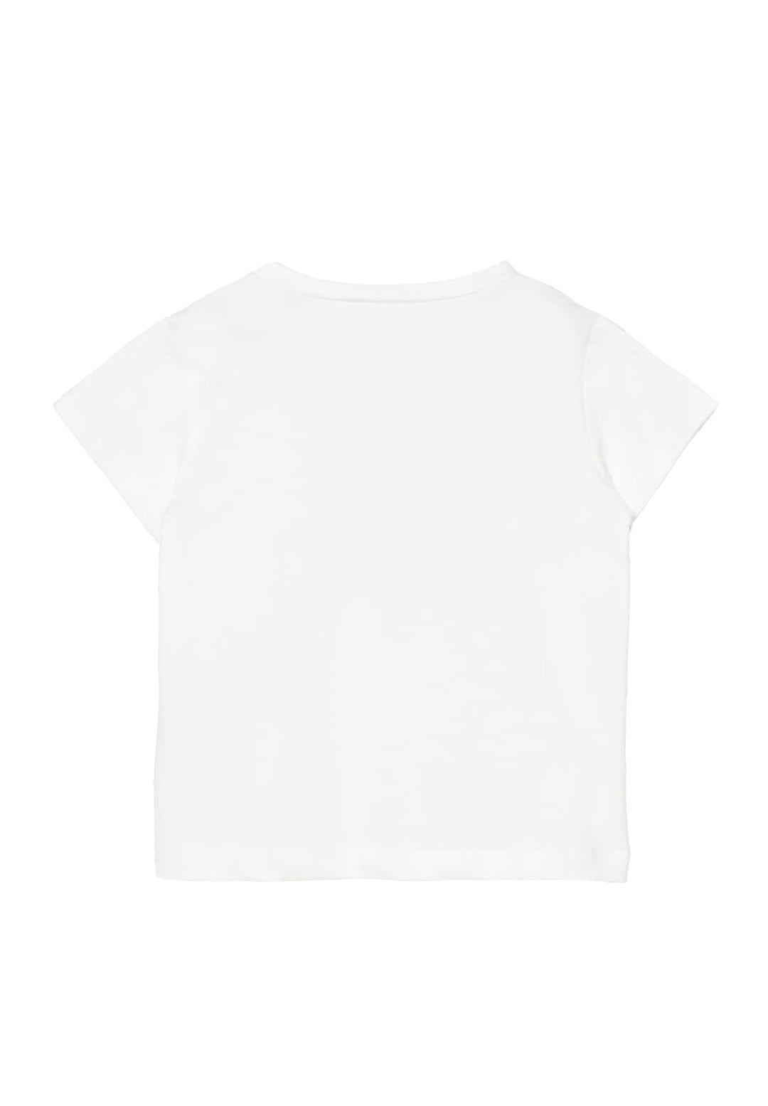T-shirt bianca per bambina