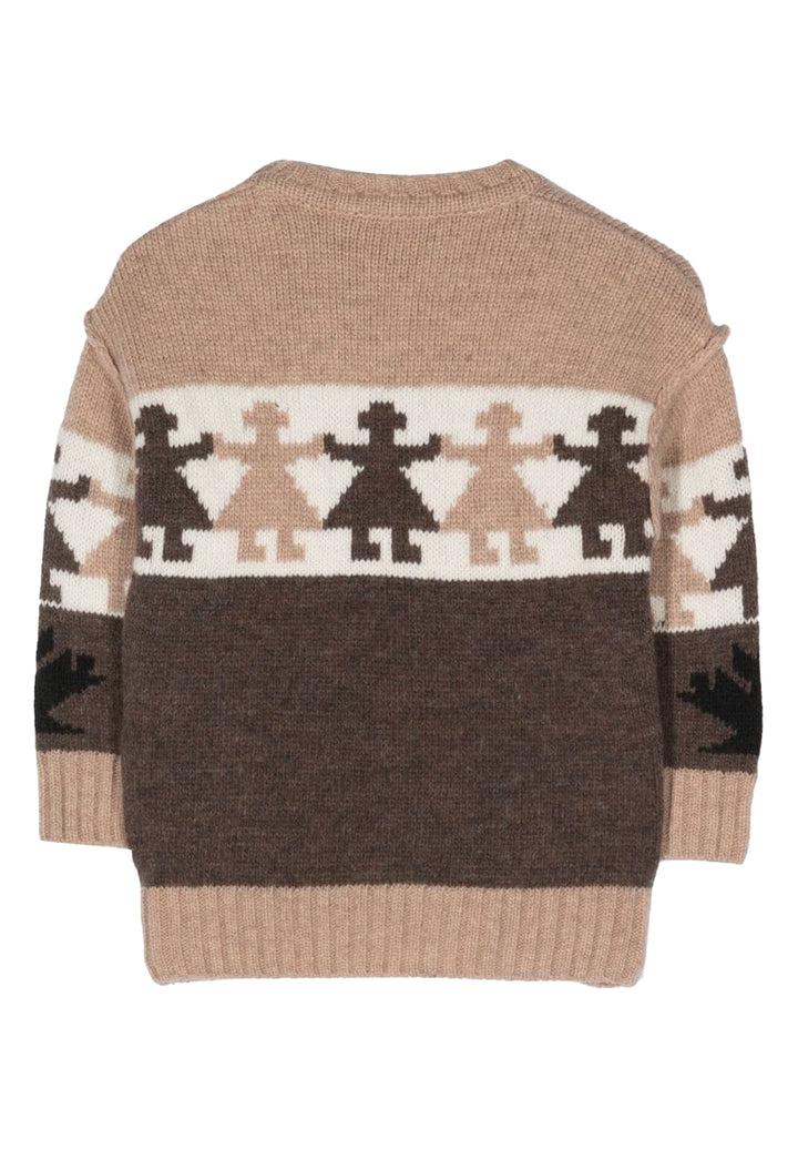 Beige sweater for boys