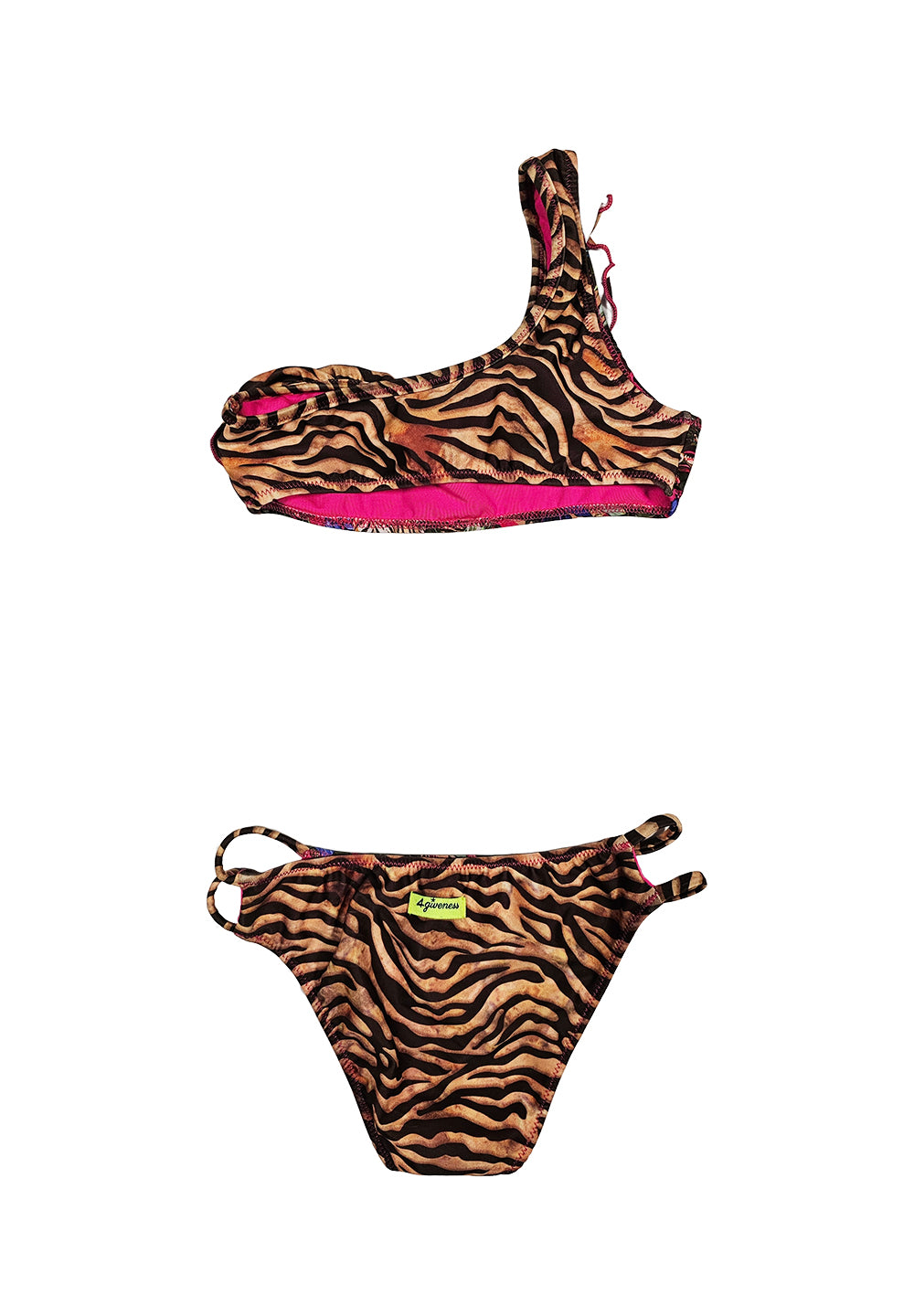 Multicolor bikini costume for girls
