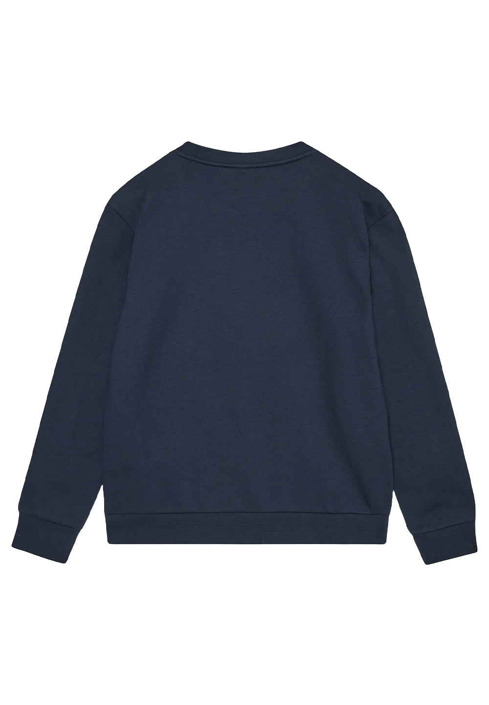 Felpa girocollo blu per bambino