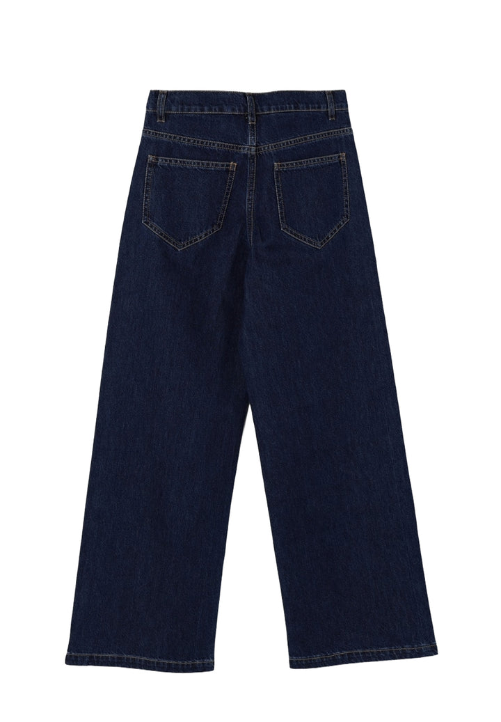 Jeans blu denim per bambina