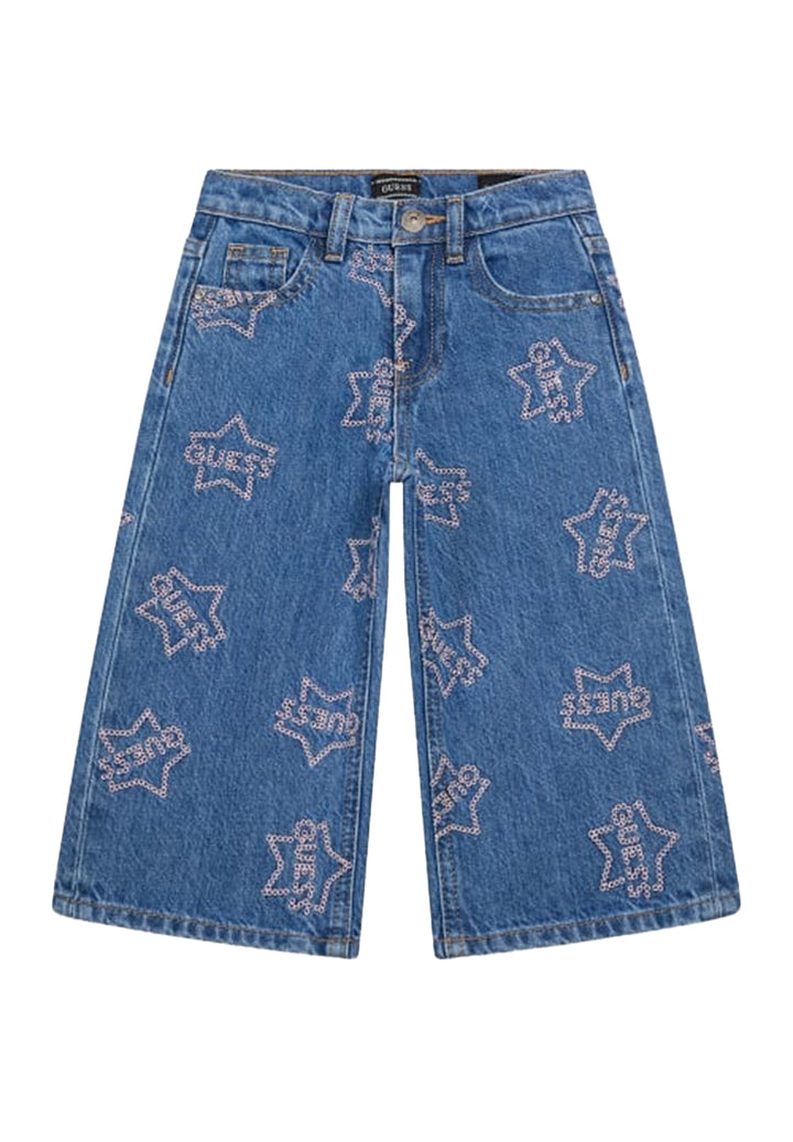 Jeans blu denim per bambina