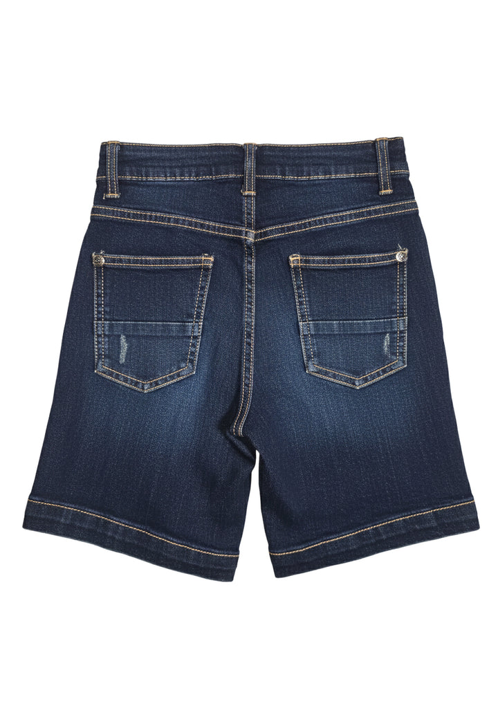Bermuda blu denim per bambino