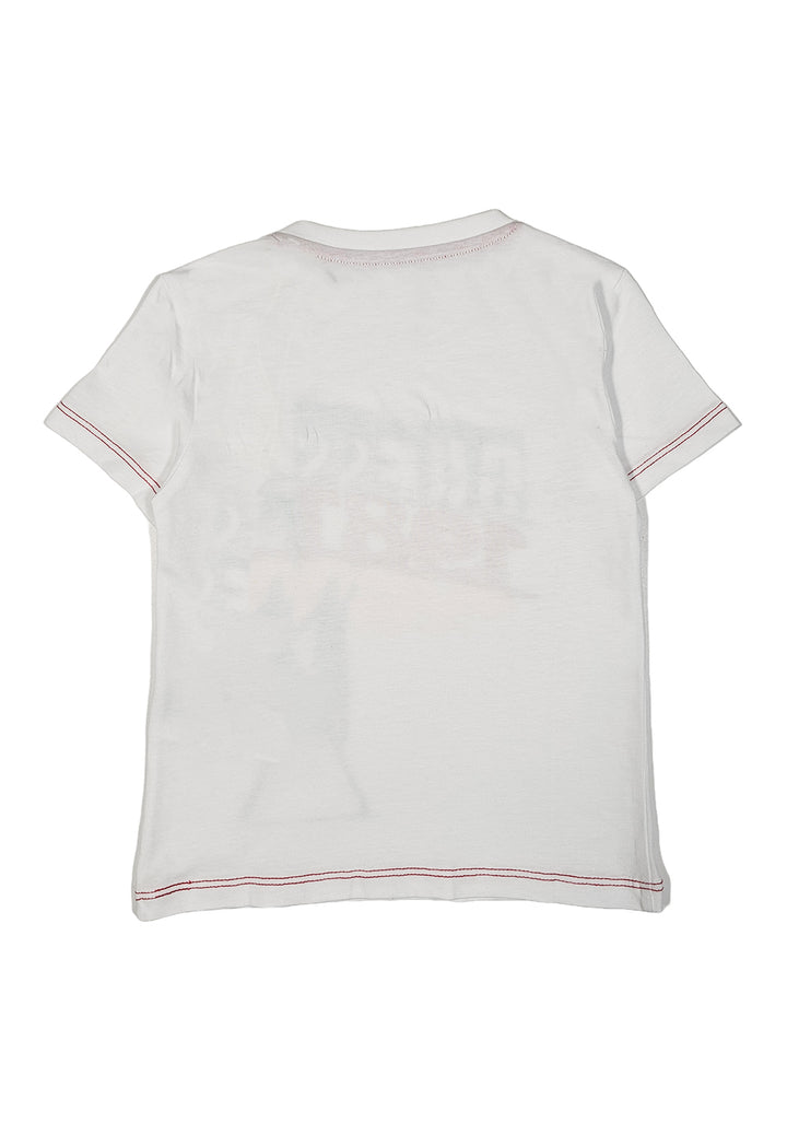 T-shirt bianca per bambino