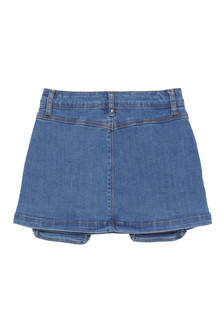 Gonna blu denim per bambina