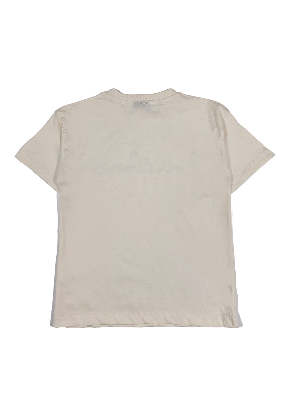 T-shirt crema per bambina