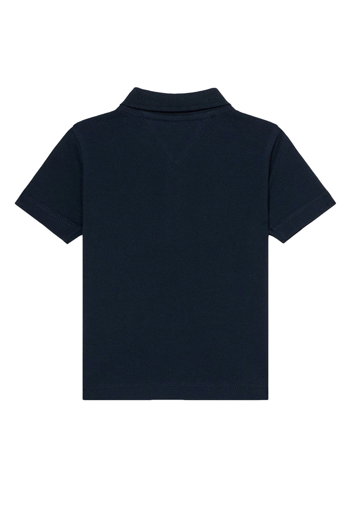 Polo blu per neonato