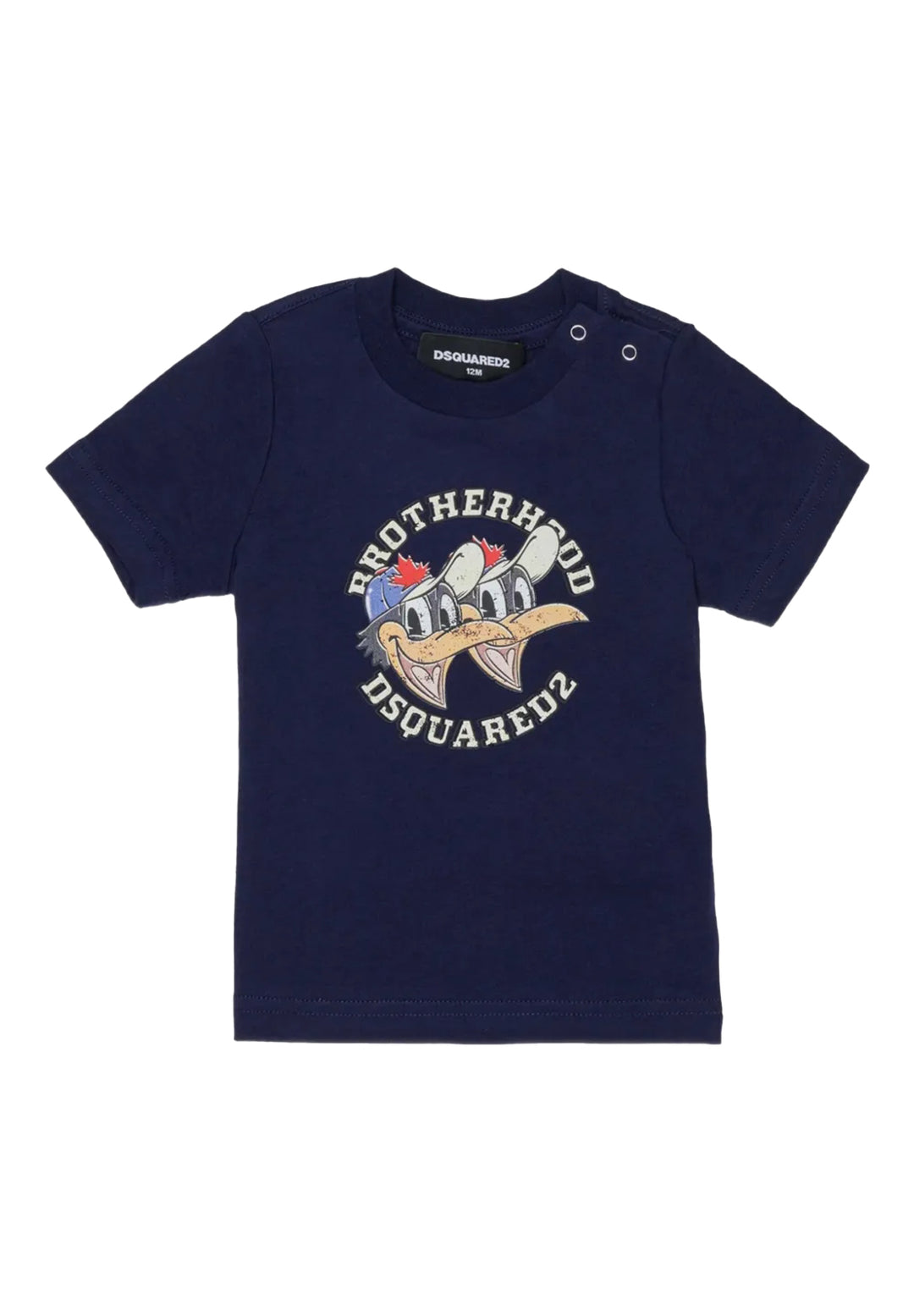 T-shirt blu navy per neonato