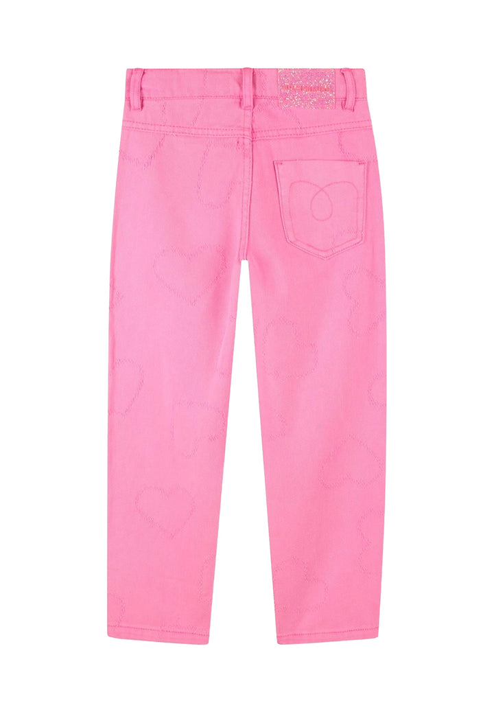 Jeans fuxia per bambina