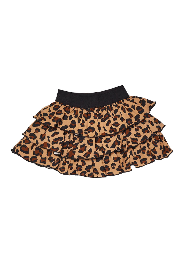 Leopard skirt for baby girls