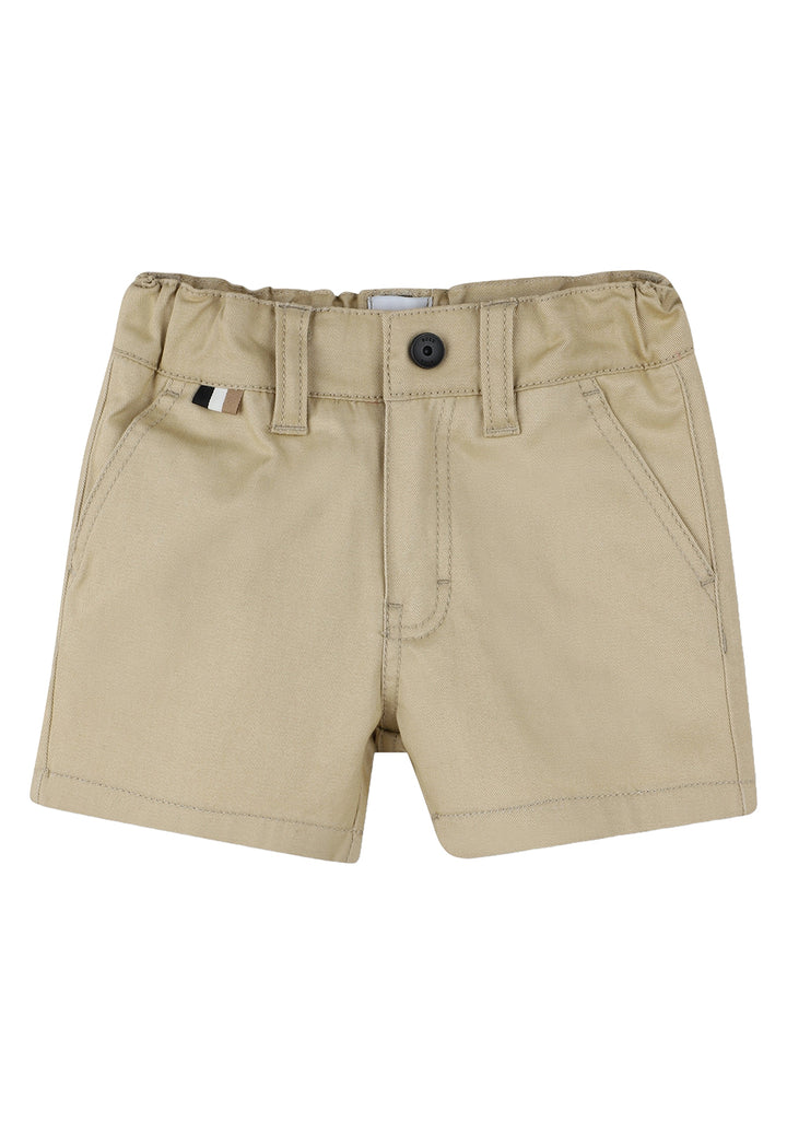 Bermuda beige per bambino