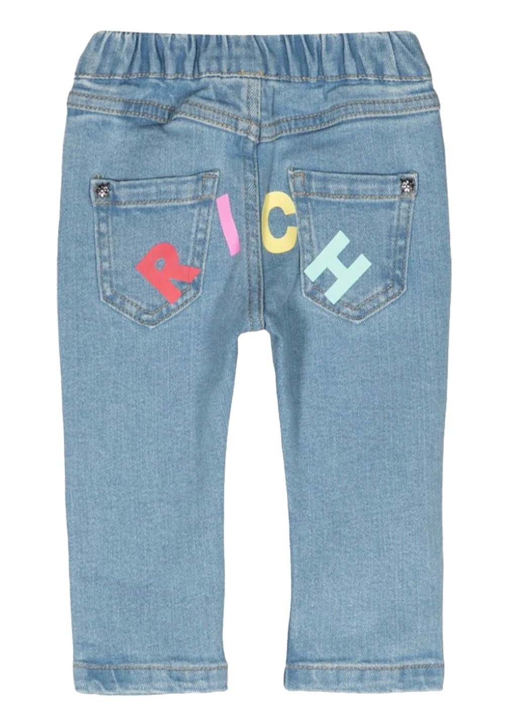 Jeans blu denim per bambina