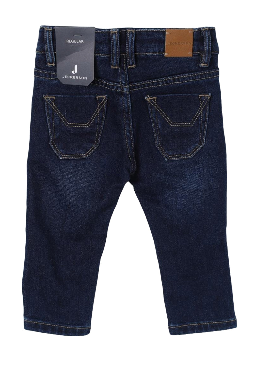 Jeans blu denim per neonato