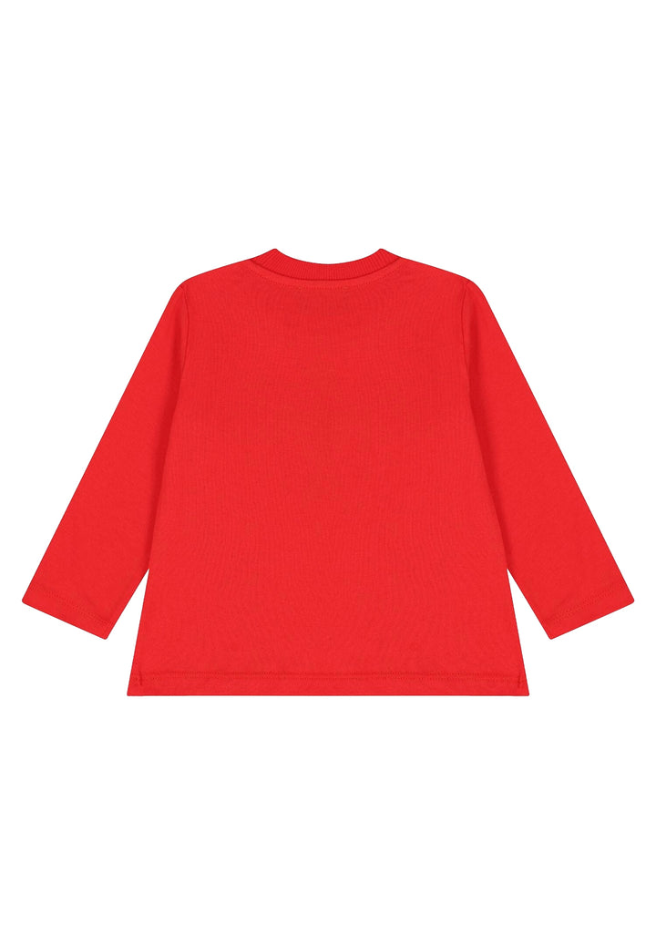 T-shirt rossa per neonato