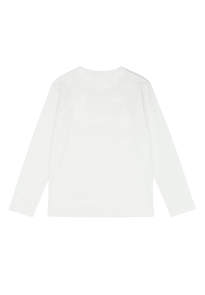 T-shirt bianca per bambino