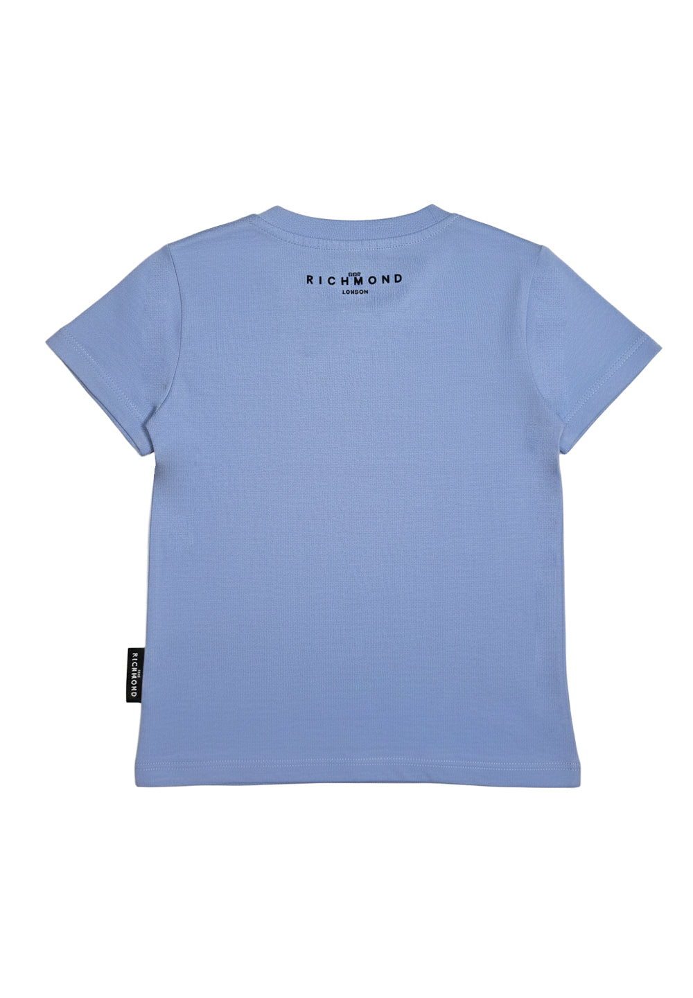 T-shirt celeste per neonato