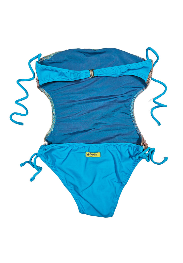 Costume monokini multicolor per bambina - Primamoda kids