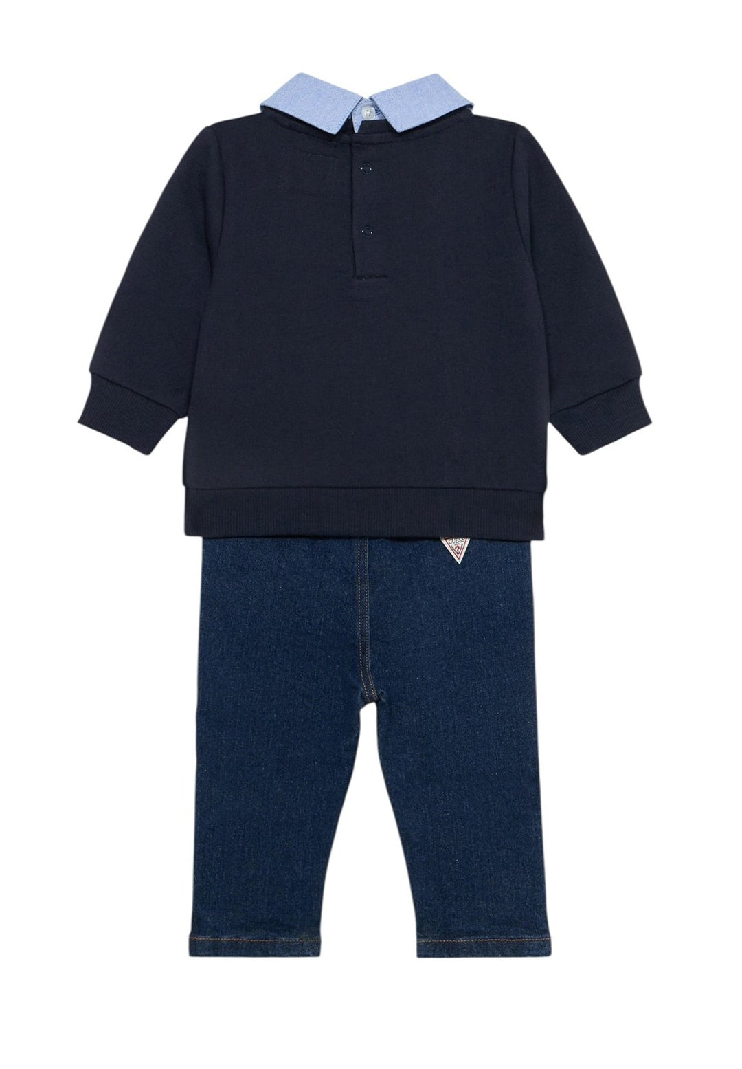 Completo blu navy per neonato