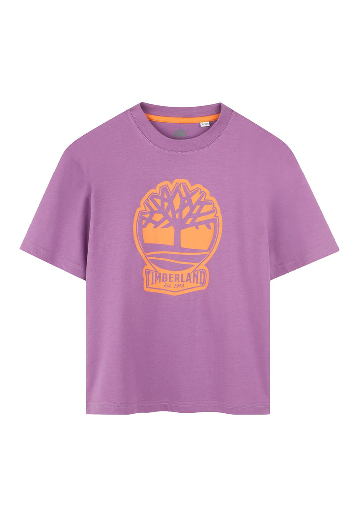 T-shirt viola per bambino