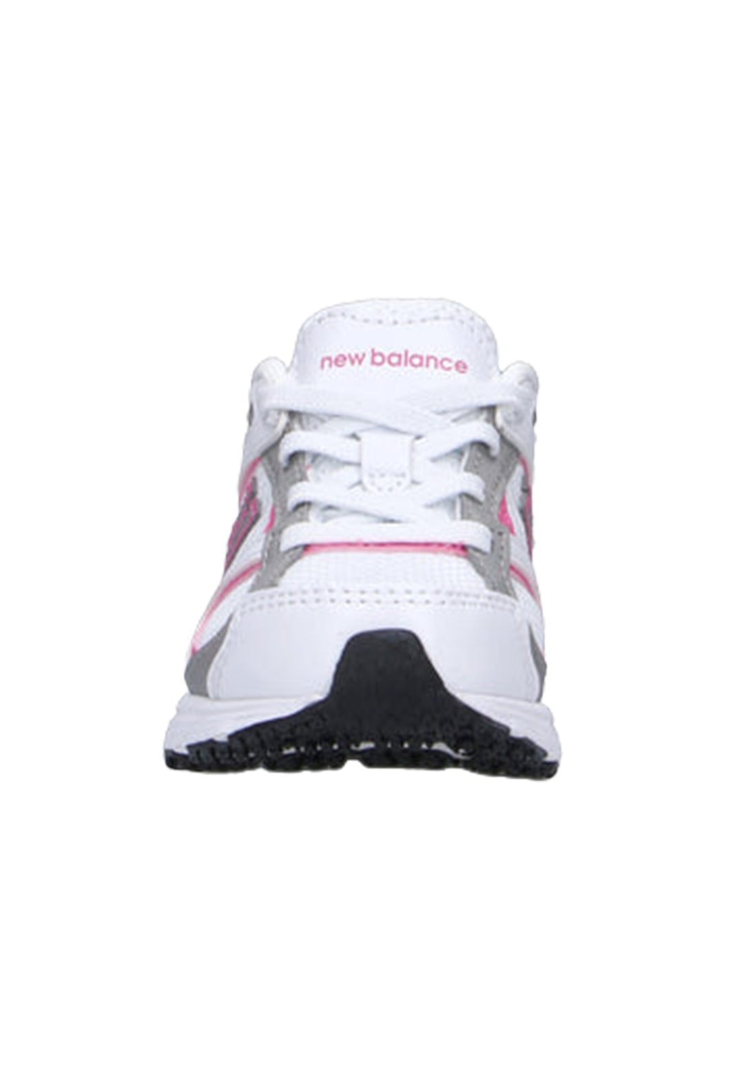 Scarpe bianco-rosa per neonata