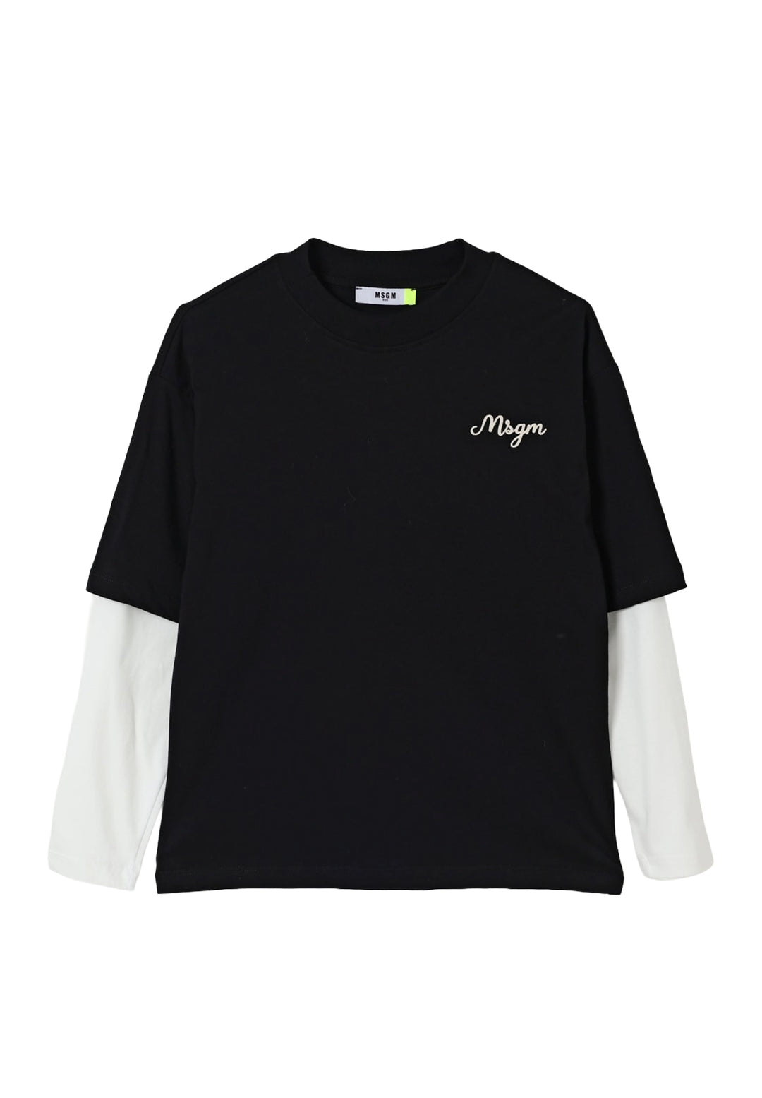 T-shirt nera per bambino