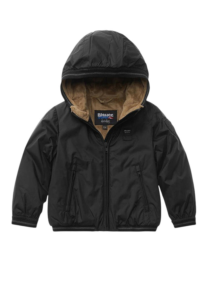 Giubbotto nero per neonato