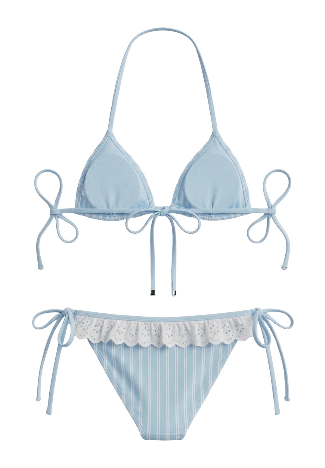 Costume celeste per bambina