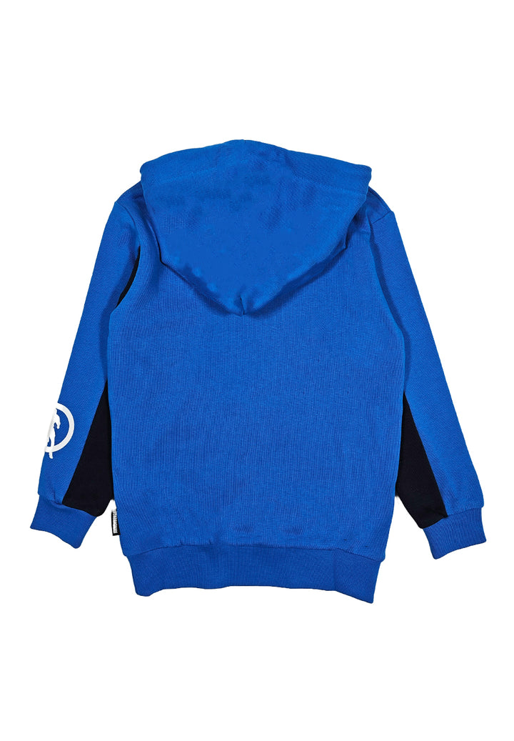 Blaues Kapuzensweatshirt für Jungen