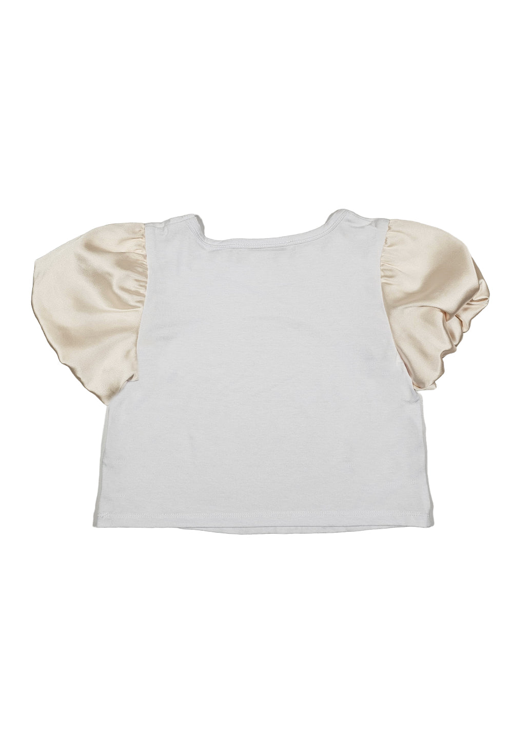 T-shirt bianca per bambina