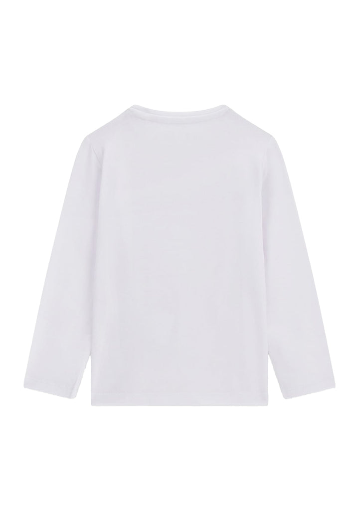 T-shirt bianca per bambina