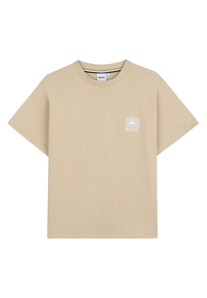 T-shirt beige per bambino