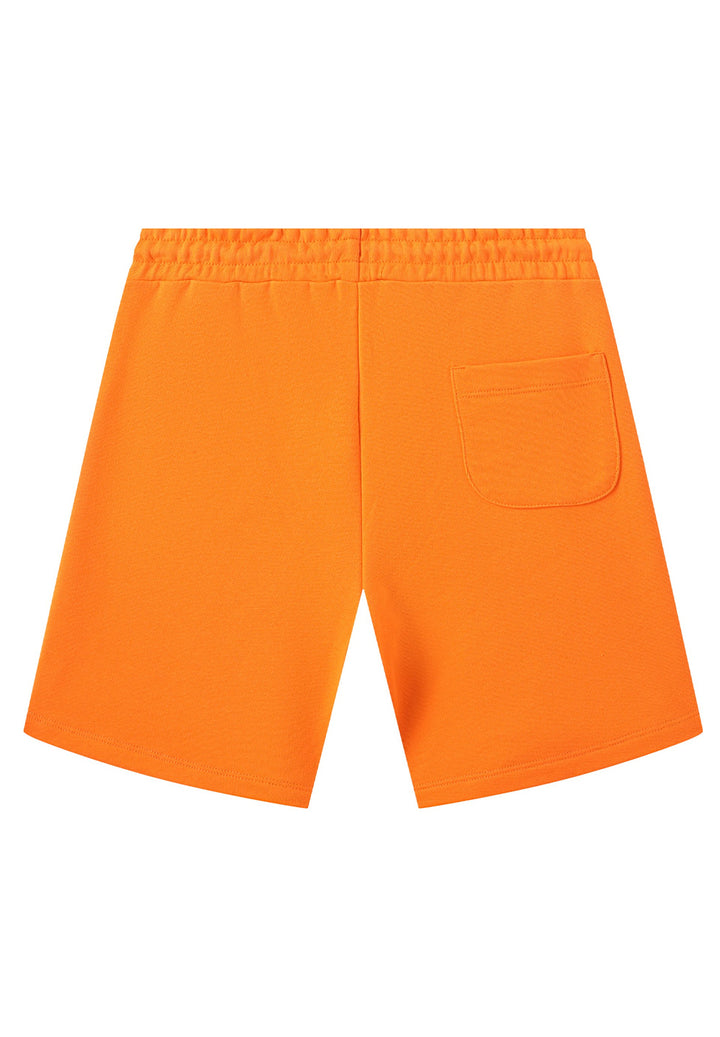 Bermuda felpa arancione per bambino