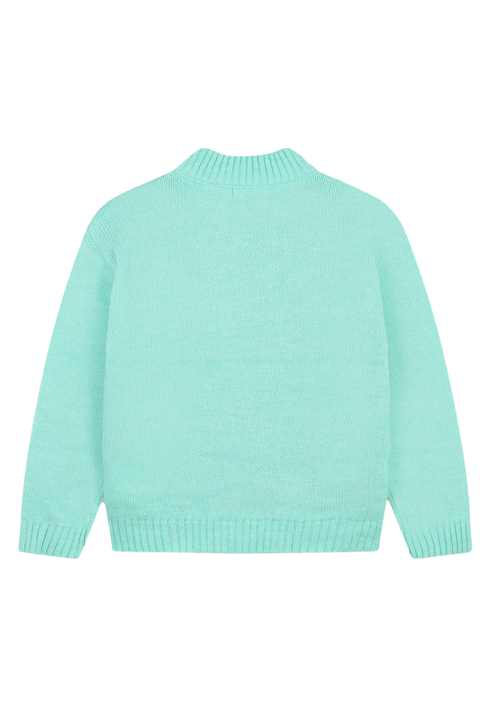 Green sweater for girls