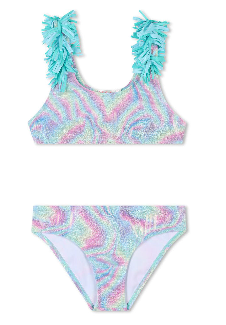 Costume bikini multicolor per bambina