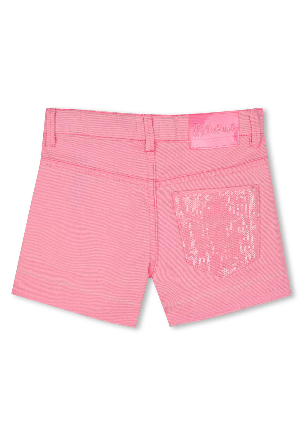 Short denim rosa per bambina