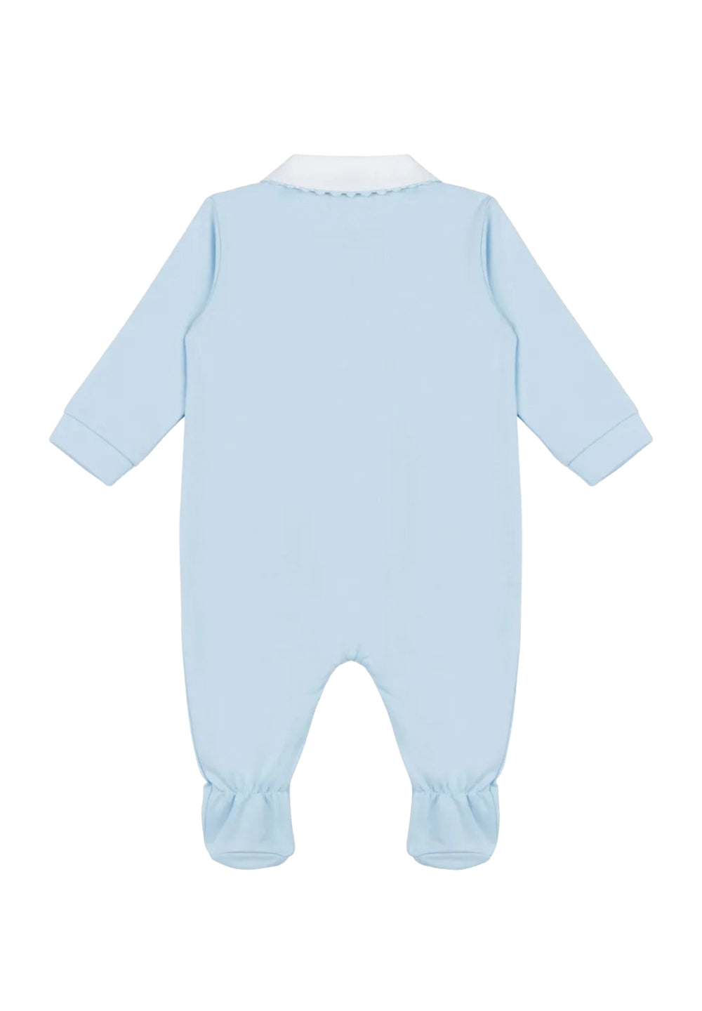 Hellblauer Strampler für Neugeborene